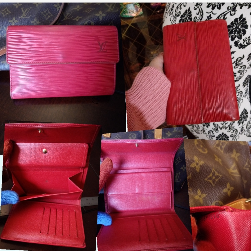 Authentic Louis Vuitton Epi Wallet